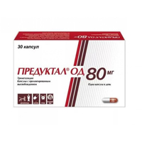 Предуктал ОД капсулы 80мг 30шт