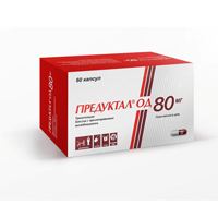Предуктал ОД капсулы 80мг 60шт