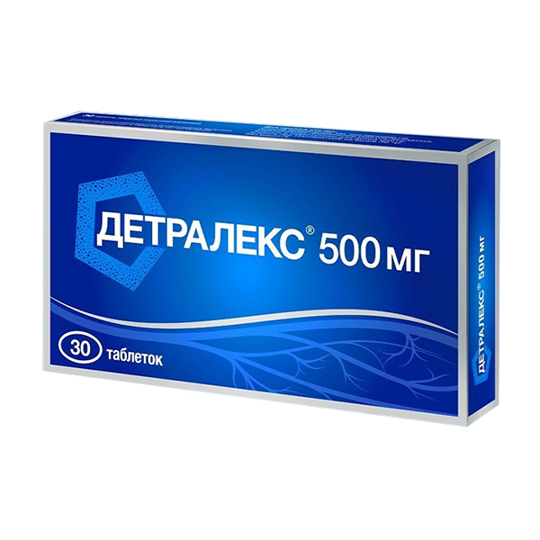 Детралекс таблетки 500мг 30шт