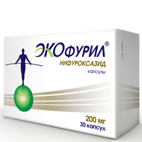 Экофурил капсулы 200мг 30шт