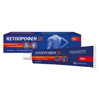 Кетопрофен ДС гель 2.5% 50г