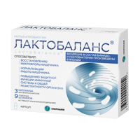 ЛактоБаланс капсулы 378мг 28шт