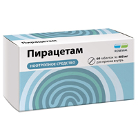 Пирацетам таблетки 400мг 60шт
