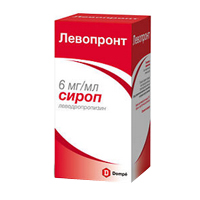 Левопронт сироп 6мг/мл 120мл
