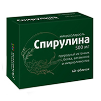 Vitamir (Витамир) Спирулина 500мг таблетки 509мг 60шт