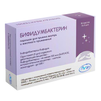 Бифидумбактерин порошок 500млн.КОЕ/пакет 0.85г 10шт