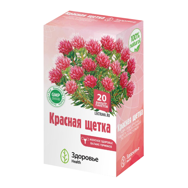 Здоровье (Health) Красная щетка чай 1.5г 20шт