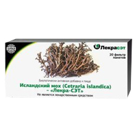 Исландский мох Лекра-Сэт 20шт