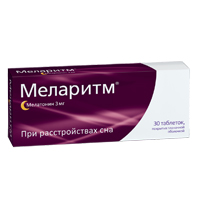Меларитм таблетки 3мг 30шт