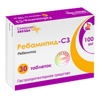 Ребамипид-СЗ таблетки 100мг 30шт