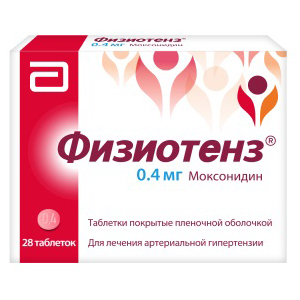 Физиотенз таблетки 0.4мг 28шт