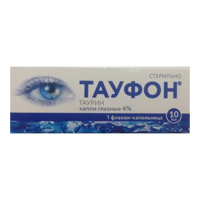 Тауфон капли 4% 10мл