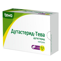 Дутастерид-Тева капсулы 0.5мг 30шт