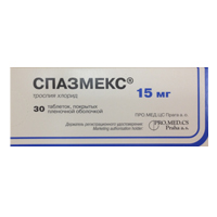 Спазмекс таблетки 15мг 30шт