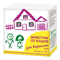 Микстура от кашля для взрослых сухая порошок 1.7г 10шт