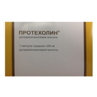 Протехолин капсулы 250мг 50шт