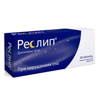 Реслип таблетки 15мг 30шт