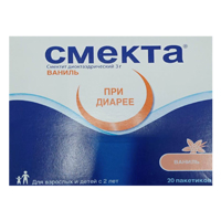 Смекта порошок 3г 3.76г 20шт