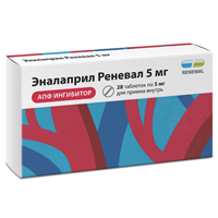 Эналаприл Реневал таблетки 5мг 28шт
