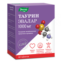 Таурин 1000мг 60шт