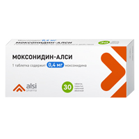 Моксонидин-Алси таблетки 0.4мг 30шт