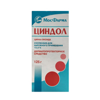 Циндол суспензия 12.5% 125г