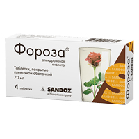 Фороза таблетки 70мг 4шт