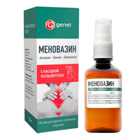 Меновазин раствор 50мл