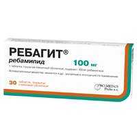 Ребагит таблетки 100мг 30шт