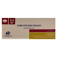 Тамсулозин Канон таблетки 0.4мг 30шт