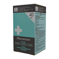 Меновазин раствор 40мл
