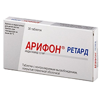 Арифон ретард таблетки 1.5мг 30шт
