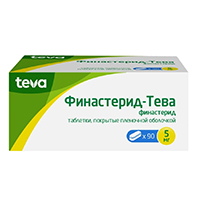 Финастерид-Тева таблетки 5мг 90шт