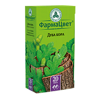 Дуба кора сырье 1.5г 20шт