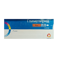 Глимепирид таблетки 4мг 30шт