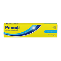Релиф мазь 2.5мг/г 28.4г