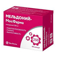 Мельдоний-МосФарма капсулы 250мг 40шт