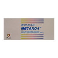Месакол таблетки 400мг 50шт