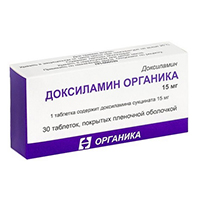 Доксиламин Органика таблетки 15мг 30шт