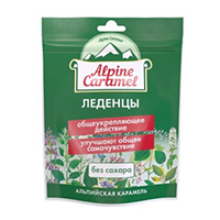 Alpine Caramel Альпийская Карамель Леденцы без сахара