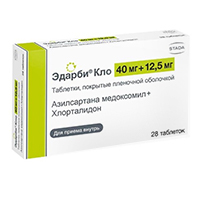 Эдарби Кло таблетки 40мг+12,5мг 28шт