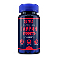 GLS Таурин 1000 капсулы 400мг 90шт
