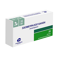 Эзомепразол Канон капсулы 20мг 28шт