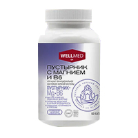 WellMed Пустырник с магнием и В6 капсулы 270мг 60шт