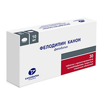 Фелодипин Канон таблетки 10мг 30шт