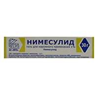 Нимесулид гель 1% 30г