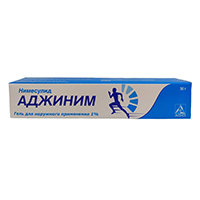 Аджиним гель 1% 50г