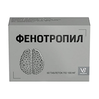 Фенотропил таблетки 100мг 60шт