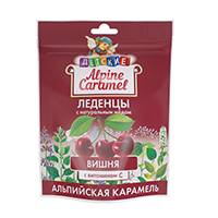 Alpine Caramel Альпийская Карамель Леденцы детские с натуральным медом и витамином С