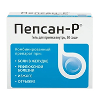 Пепсан-Р гель 10г 30шт